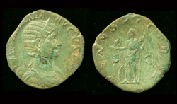 Julia Mamaea, Sestertius, Venus reverse!